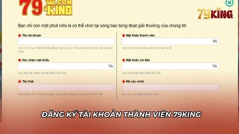 Các bước đăng ký thành viên nền tảng đơn giản